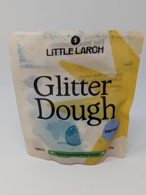 Little Larch Glitter Play Dough Mermaid New Sealed